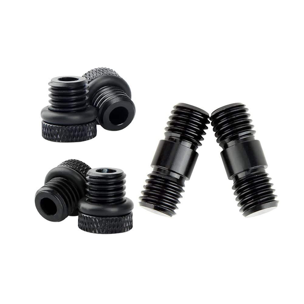 Niceyrig 15Mm Rod Rail Extension Connector M12 Thread And Rod End Stopper Screw Applicable For Standard 15Mm Rod Support Dslr Rig Rail Block - 460