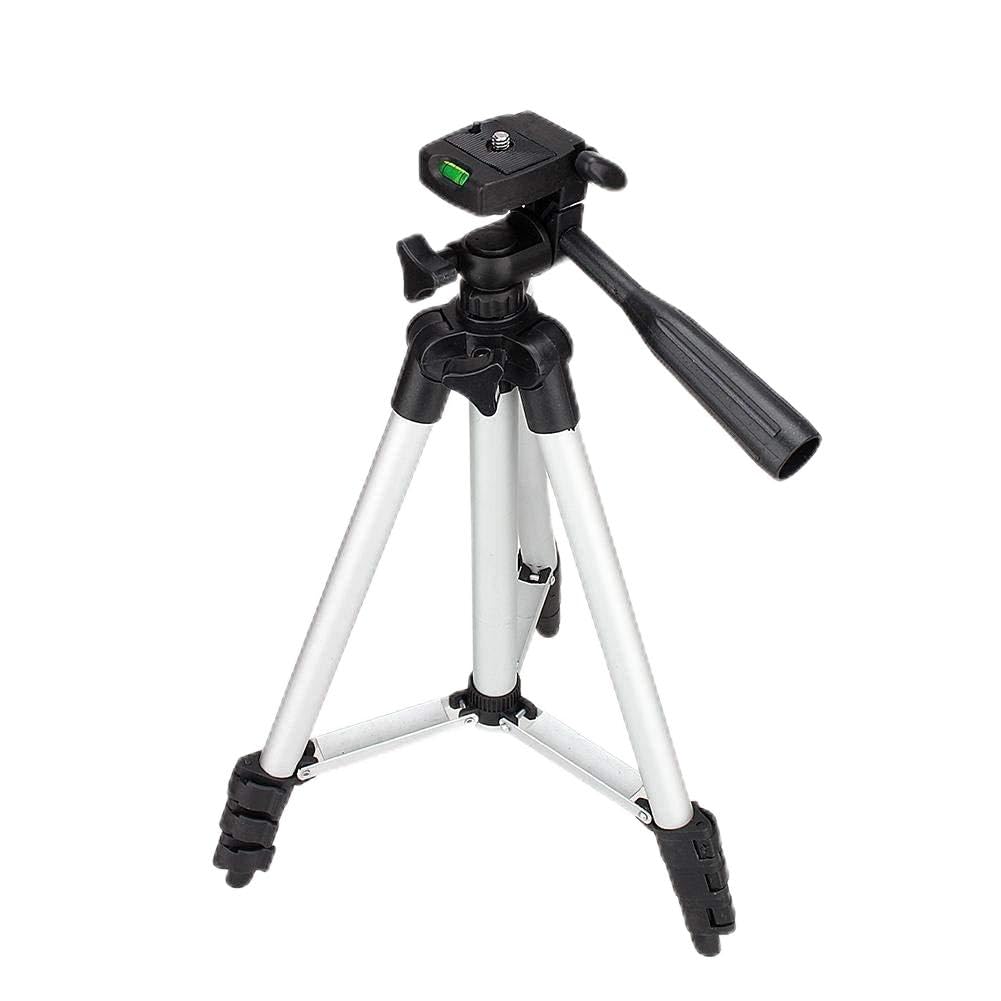 Yosoo Portable Camera Tripod, Extendable Smartphone Tripod Stand Adjustable Camera Mount Camera Tripod Stand Bracket Holder For Most Cell Phones Travel Vlogging Livestreaming