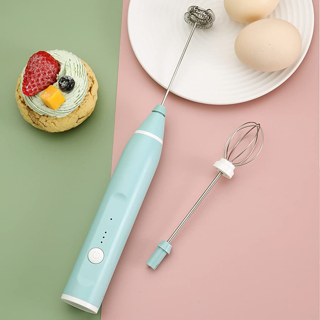 Linlijia Hand Blender 3 Speed 3 Colors Stick Blenders With Milk Frother Egg Whisk For Coffee Milk Foam Puree Baby Foods Egg Electric