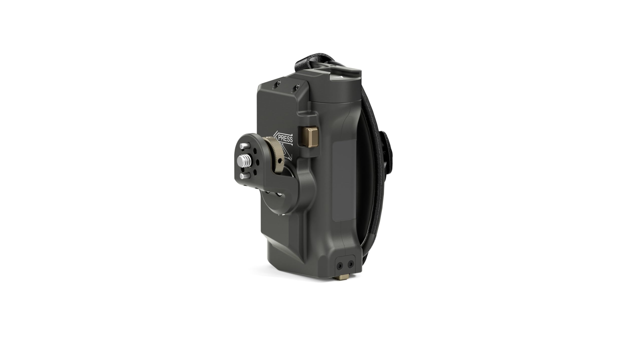 Tilta Left Side Power Advanced Handle Ta-Aha6-L-B For Cage Ta-T11-B-B With Run/Stop For F570 Battery (Battery Is Not Included)