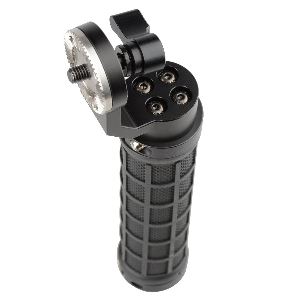 Camvate Aluminum Rosette Rubber Handle Grip For Rosette Standard Accessory(Black,M6 Thread,31.8 Mm) - 1445