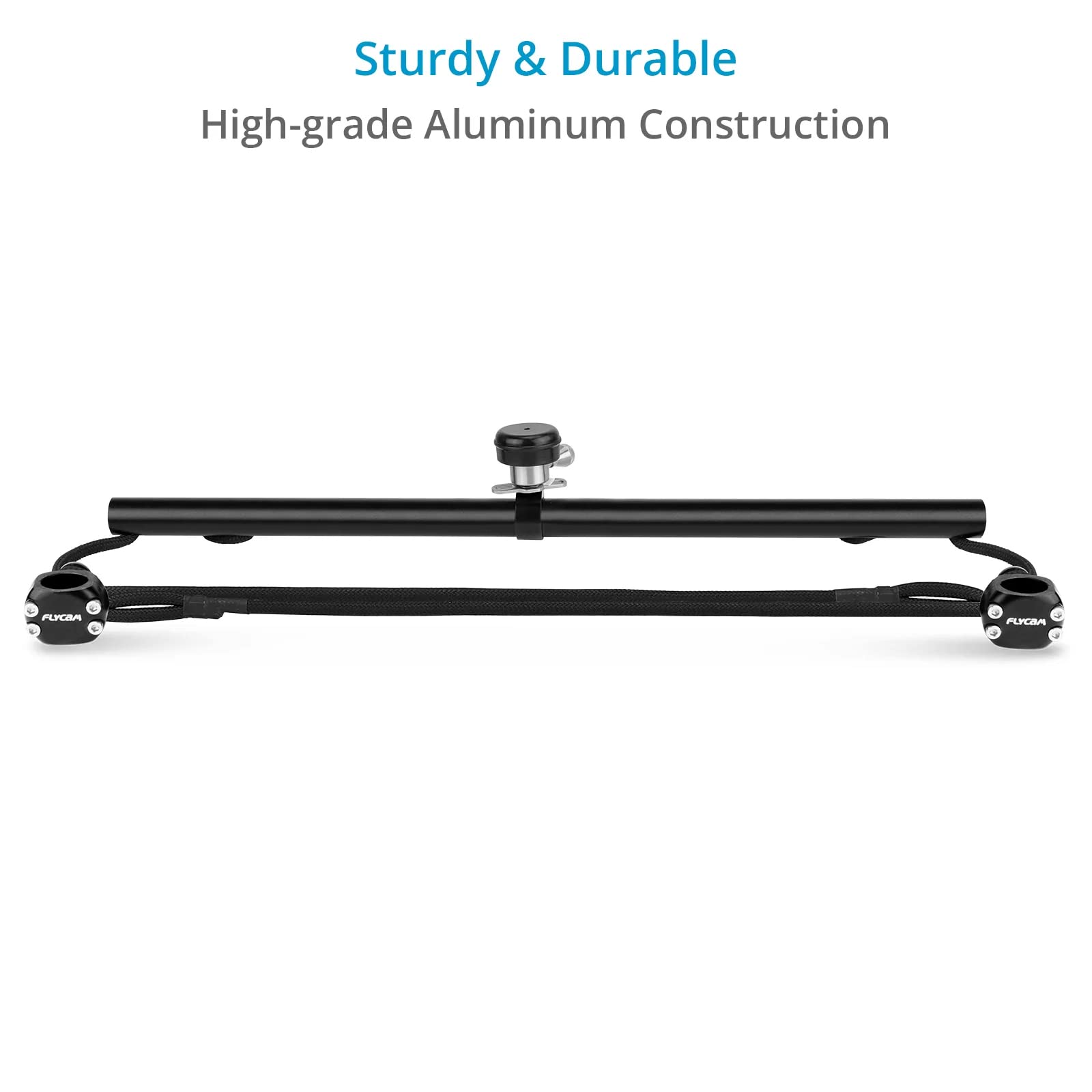 Flycam Flowline Camera Gimbal Tilt Control Kit For Flowline Rigs & Star Ring. 26.8" Crossbar For Flowline Top Bar. Tilt Range: Up To 90°. (Flcm-Fln-Tc)