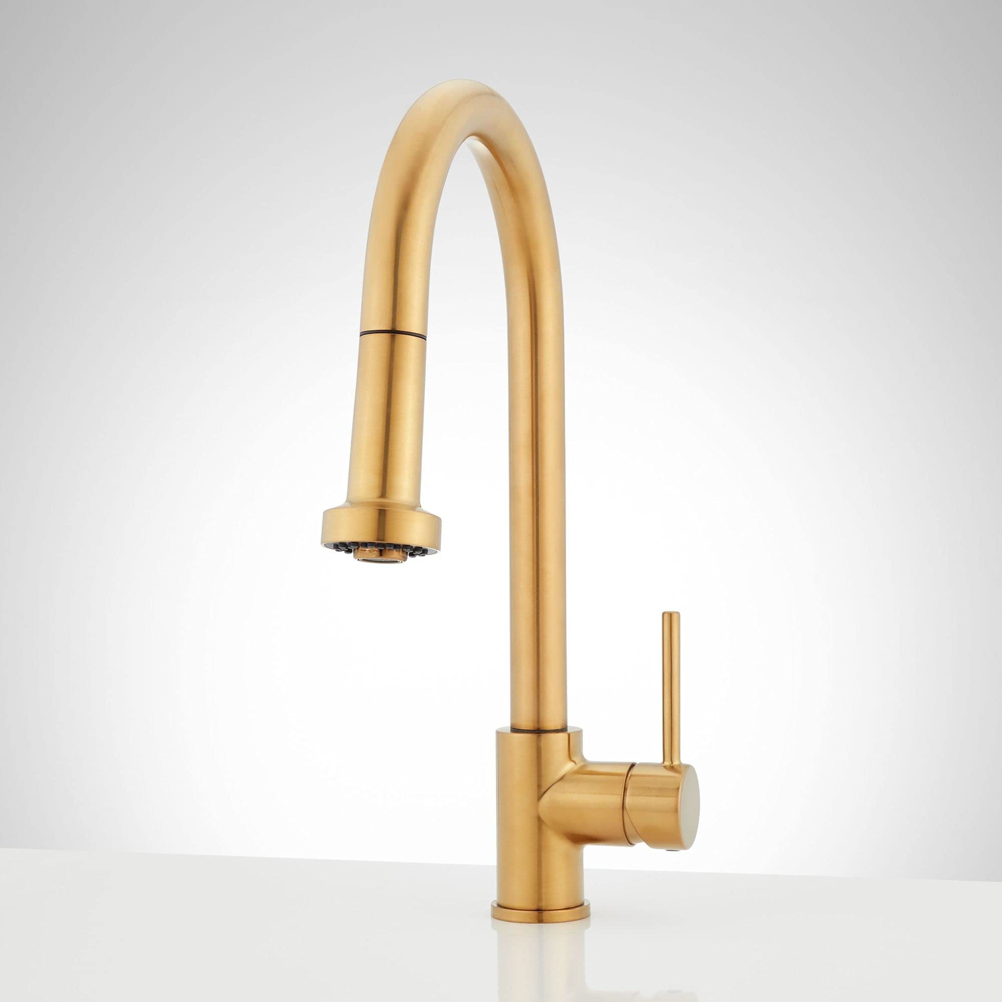 Signature Hardware 465185 Ridgeway 1.75 Gpm Single Handle Pull-Down Kitchen Faucet