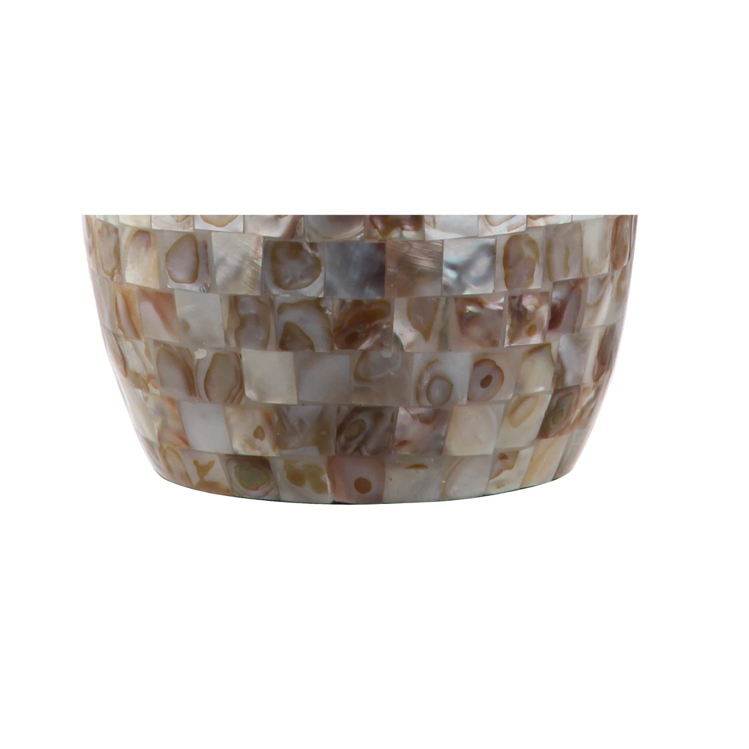 Jonathan Y Jyl1054A Verna 26.5" Seashell Led Table Lamp Coastal Contemporary Bedside Desk Nightstand For Bedroom Living Room Office College Bookcase Led Bulb Included, Ivory/Beige