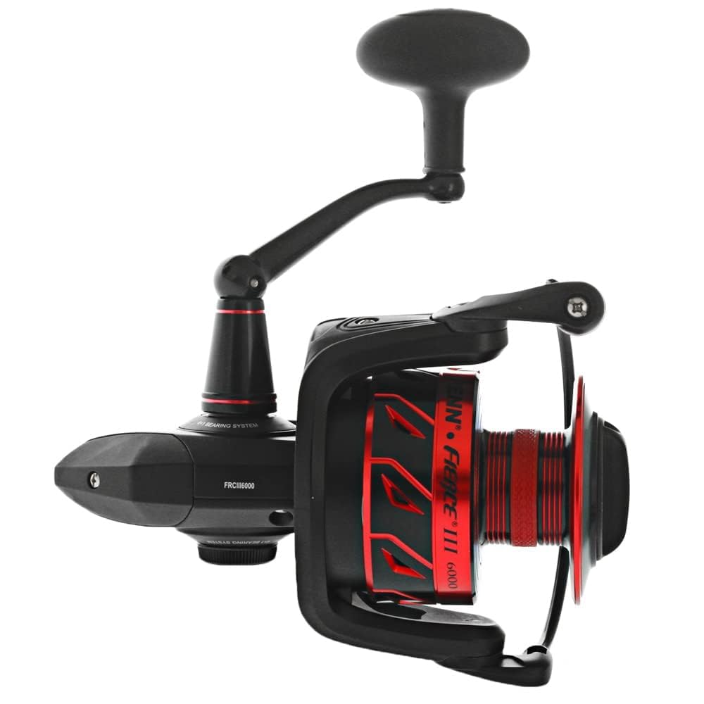 Abu Garcia Penn Frciii6000 Fierce Iii 6000 Spin Reel Rh/Lh Front Drag, 5 Brg