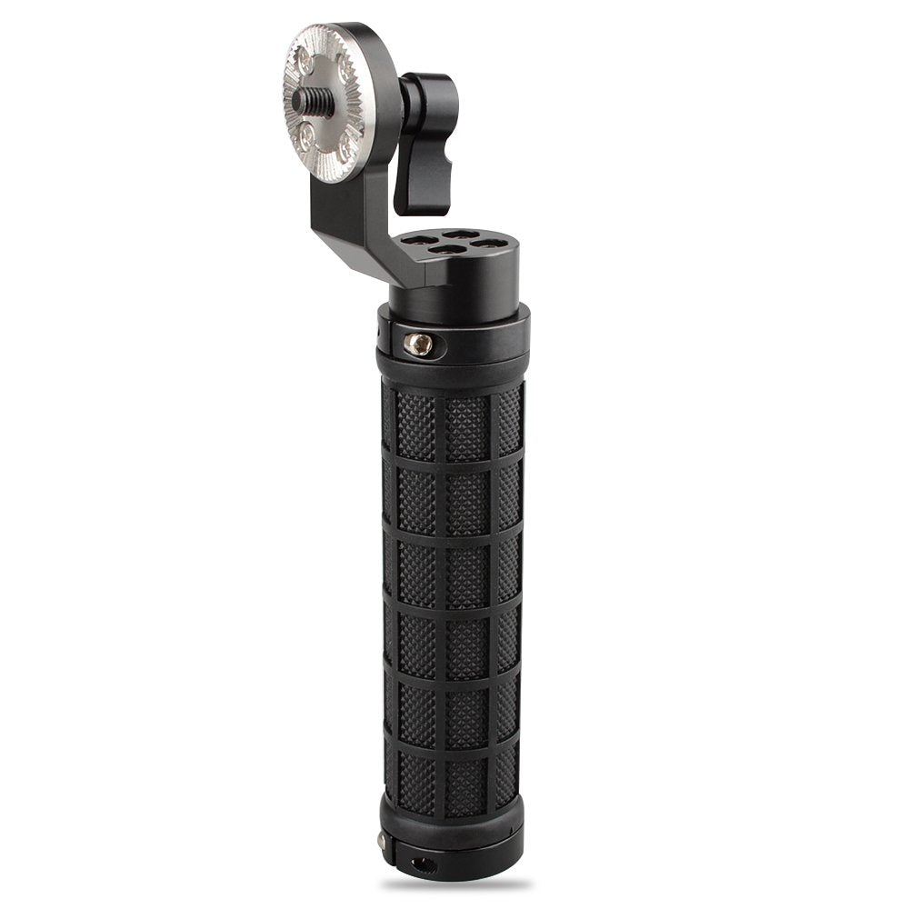 Camvate Aluminum Rosette Rubber Handle Grip For Rosette Standard Accessory(Black,M6 Thread,31.8 Mm) - 1445