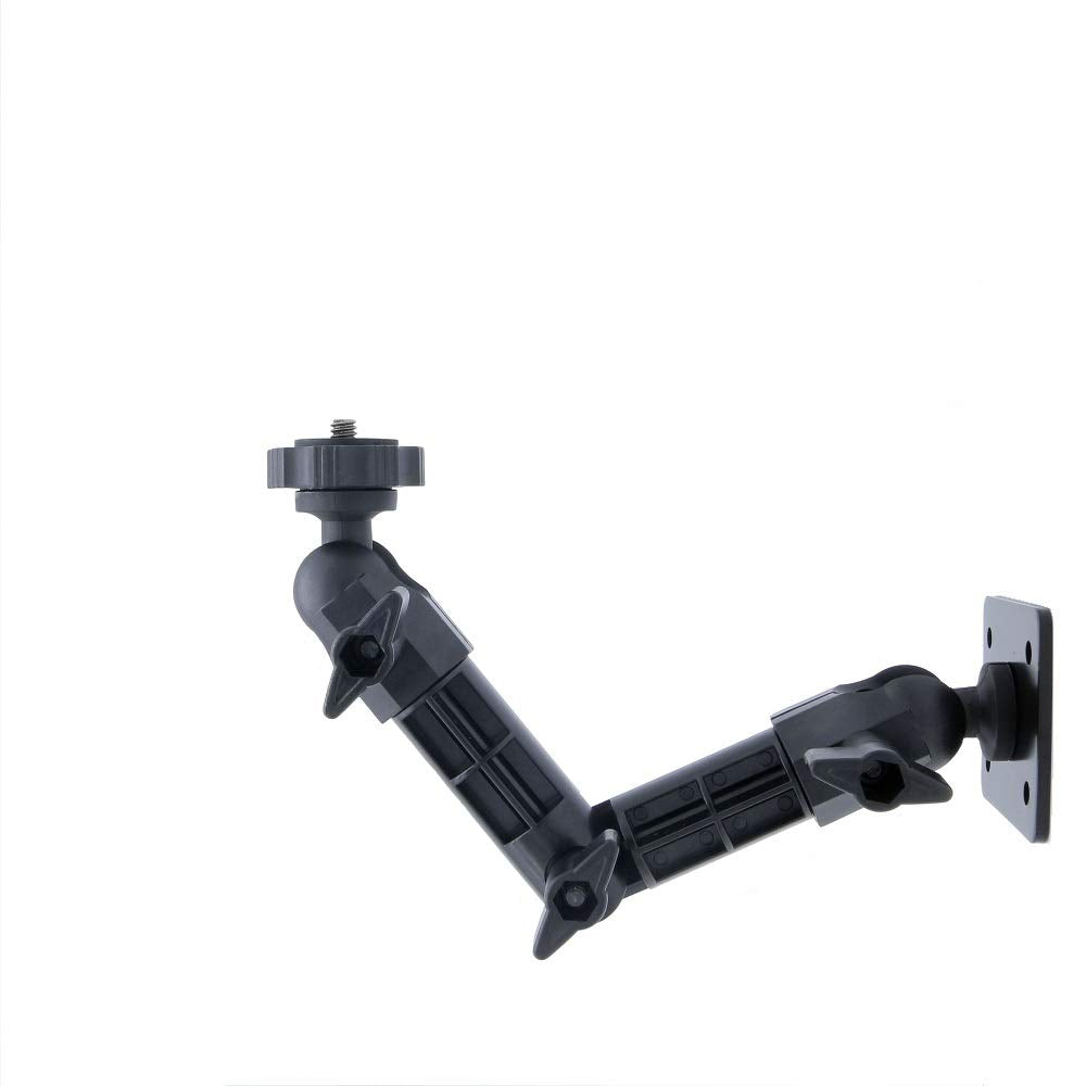 Acetaken 9 Inch Articulating Magic Arm Wall Mount Holder Stand For Camera Led Light, Video Lamp