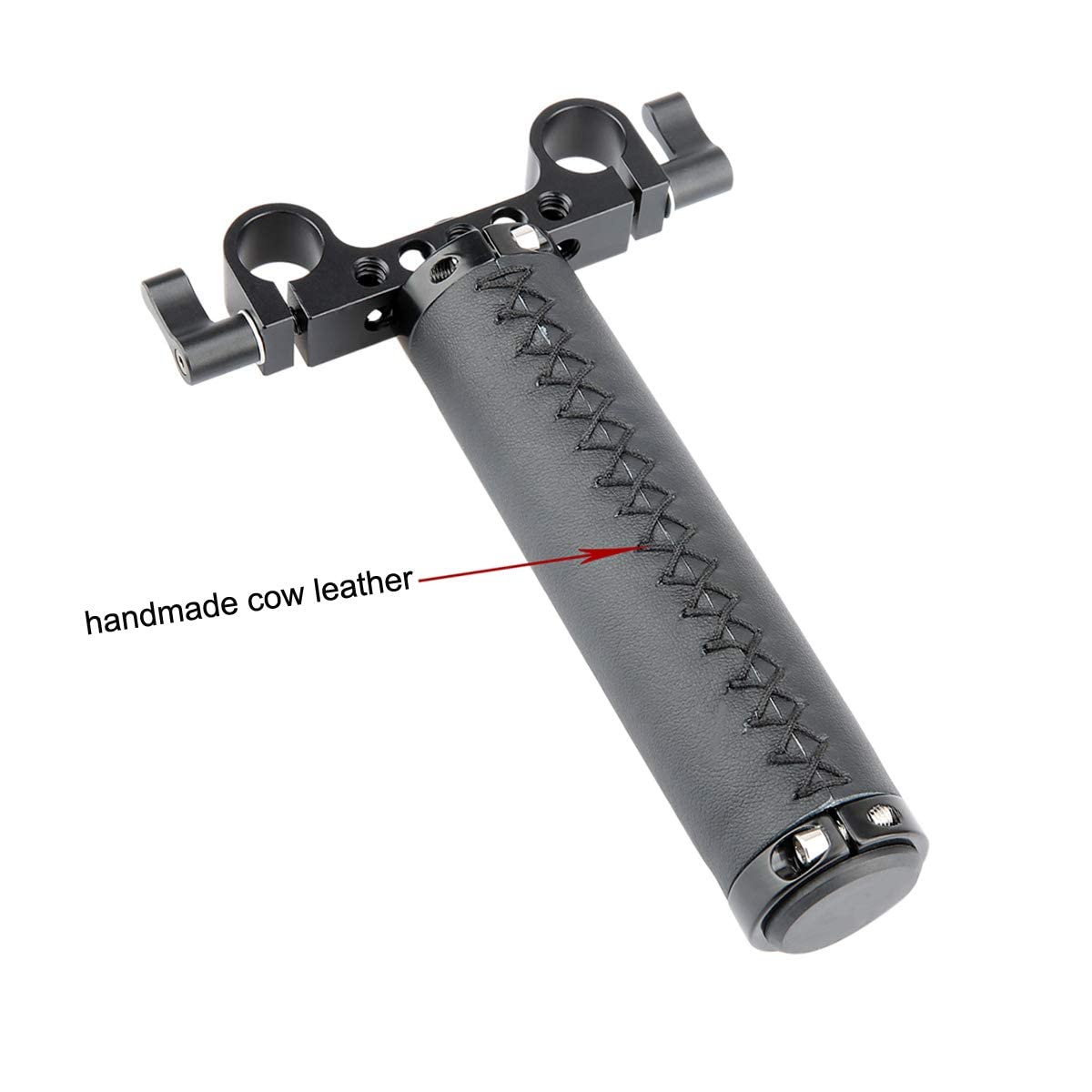 Niceyrig 15Mm Rod Handle With Rod Clamp Connector, Applicable For Dslr Camera Rig Support Rail System