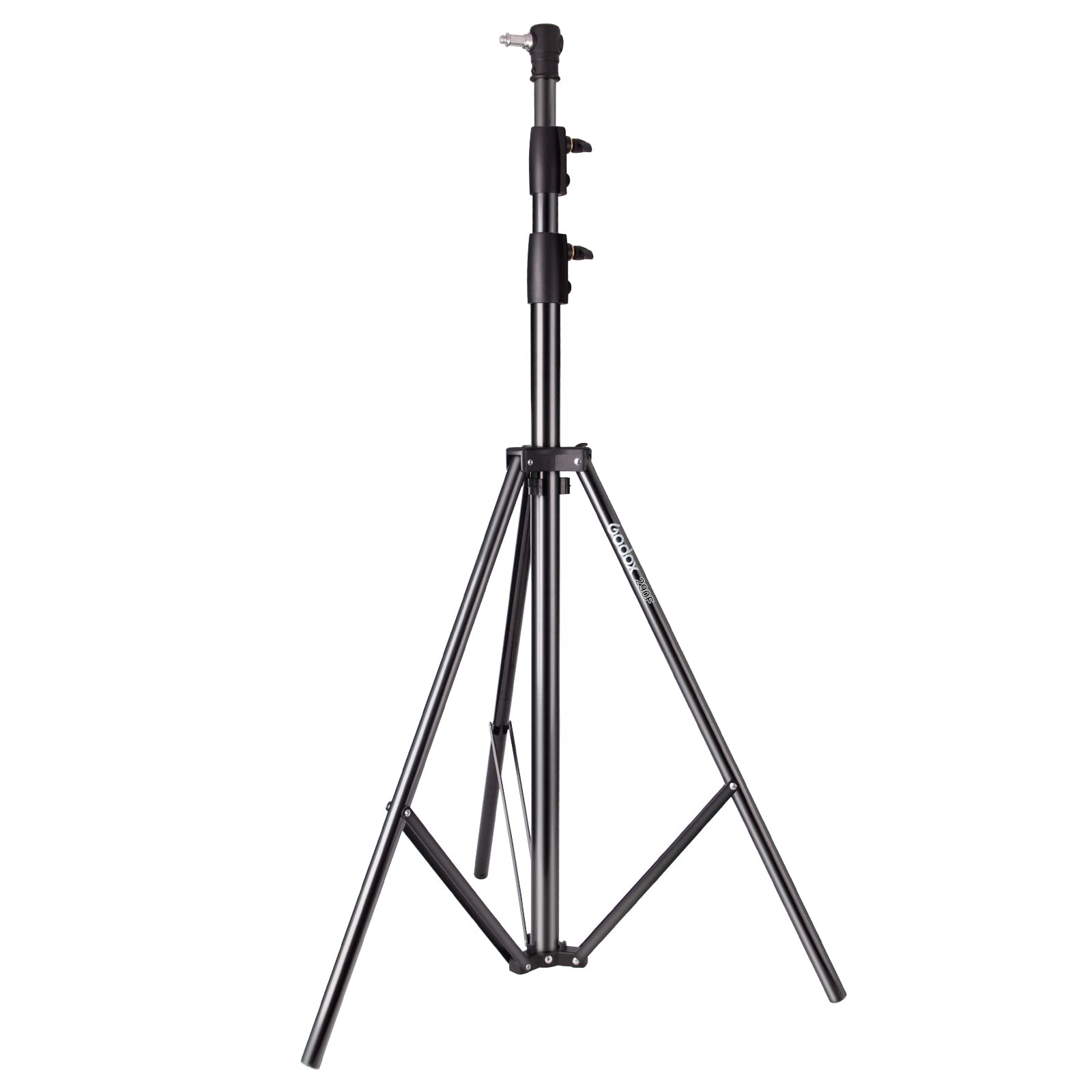 Godox Heavy Duty Aluminum Photography Light Tripod Stand For Studio Photography Lighting, Backgrounds, Monolights, Strobe Flash - 286Cm, 112 Inches