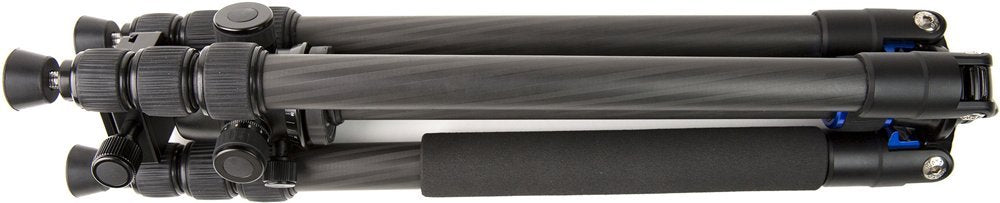 Davis & Sanford Tr654C-36 Traverse Carbon Fiber 4 Section Grounder Tripod With Head (Black)