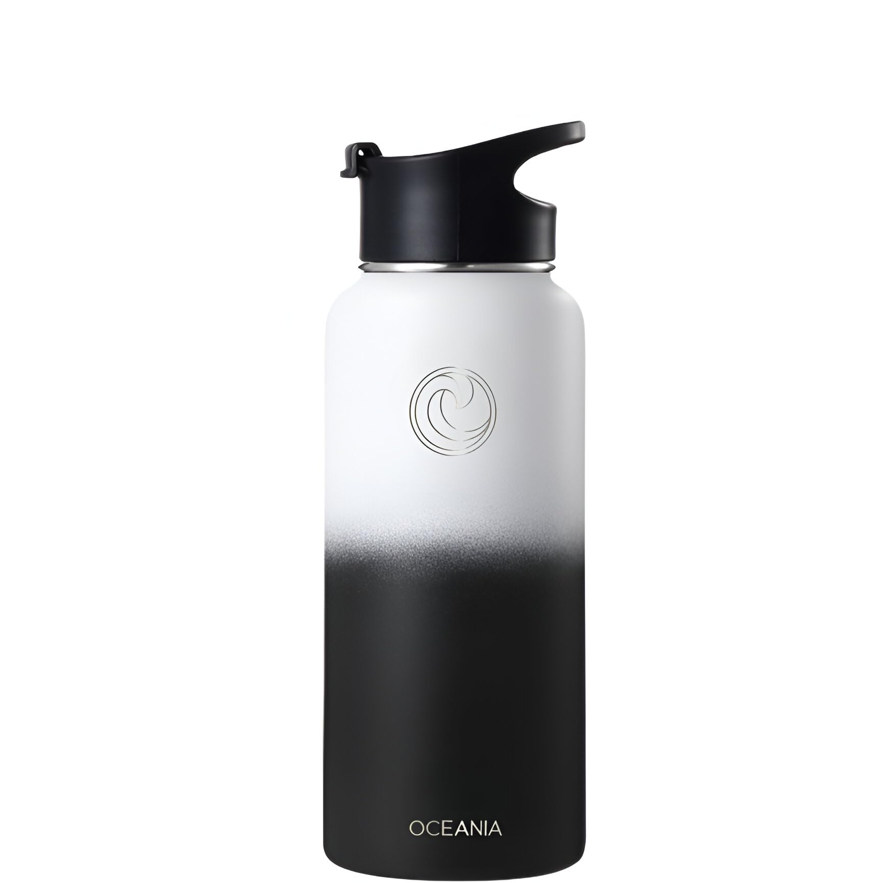 Oceania Flask 32Oz Stainless Steel Water Bottles Modern, Leakproof, Hydro-