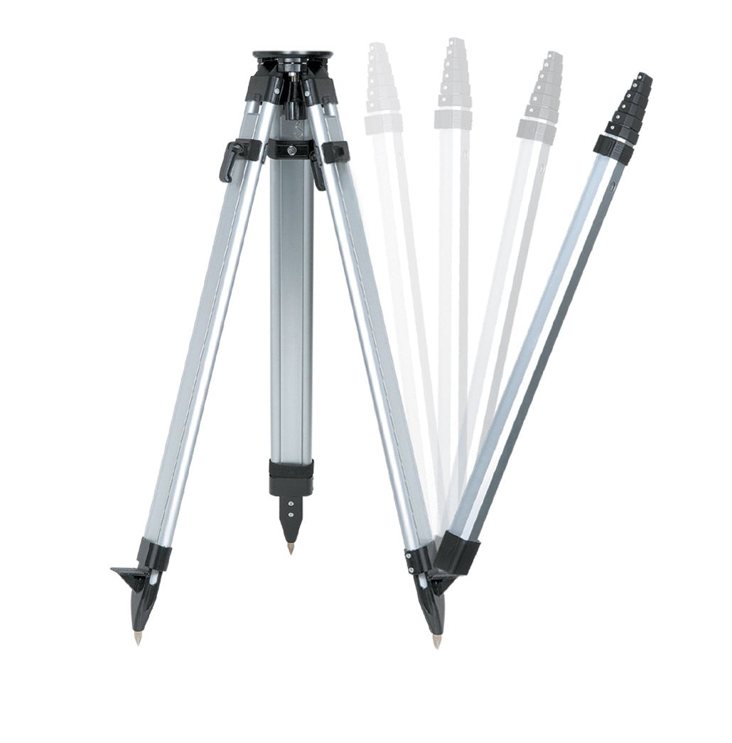 Agatec 1-16404 Kombo Tripod With Integrated 13 Feet Aluminum Grade Rod In Metric Graduations With Carrying Bag
