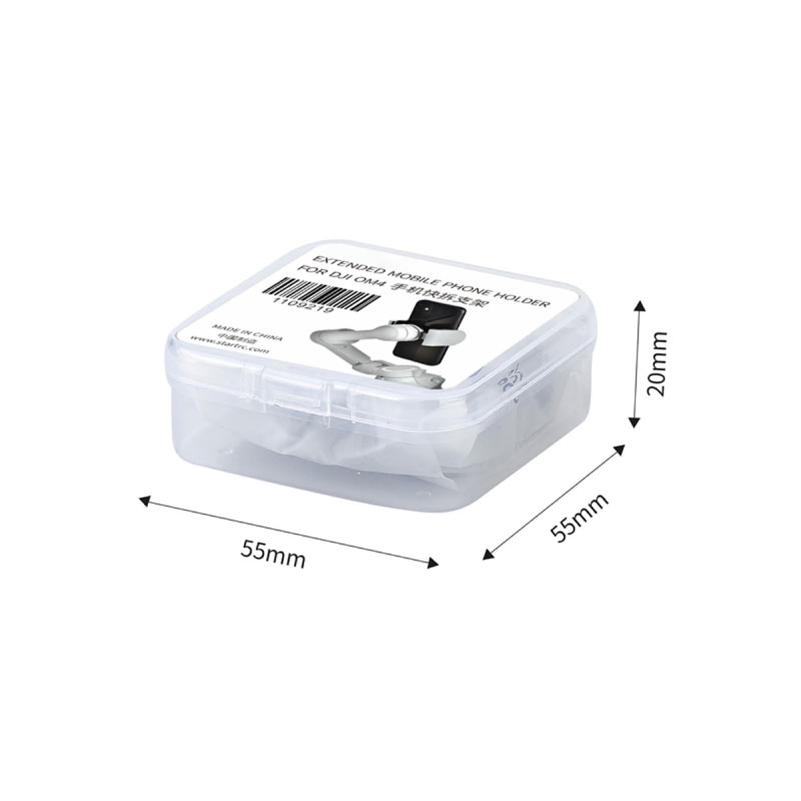 Wansupyin  Lightweight Extension Bucklehandheld Stabilizer Magnetic Phone Clamp Clip For Dji Om 5 Accessory Part