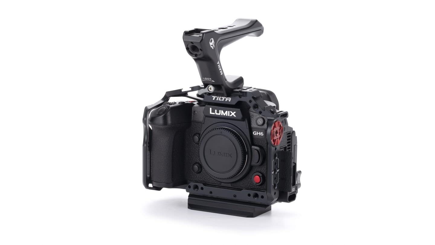 Tilta Camera Cage Compatible With Panasonic Gh7/Gh6 Basic Kit – Black Ta-T15-A-B