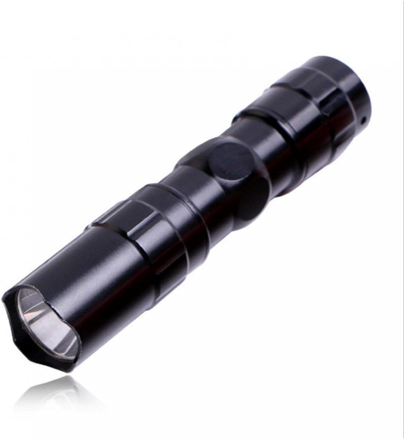 Ganpub Black Mini Small Led Flashlights,Waterproof Ultra Bright Flashlight Torch For Camping Hiking Not Included Battery Black Mini Flashlight Mini Flashlight
