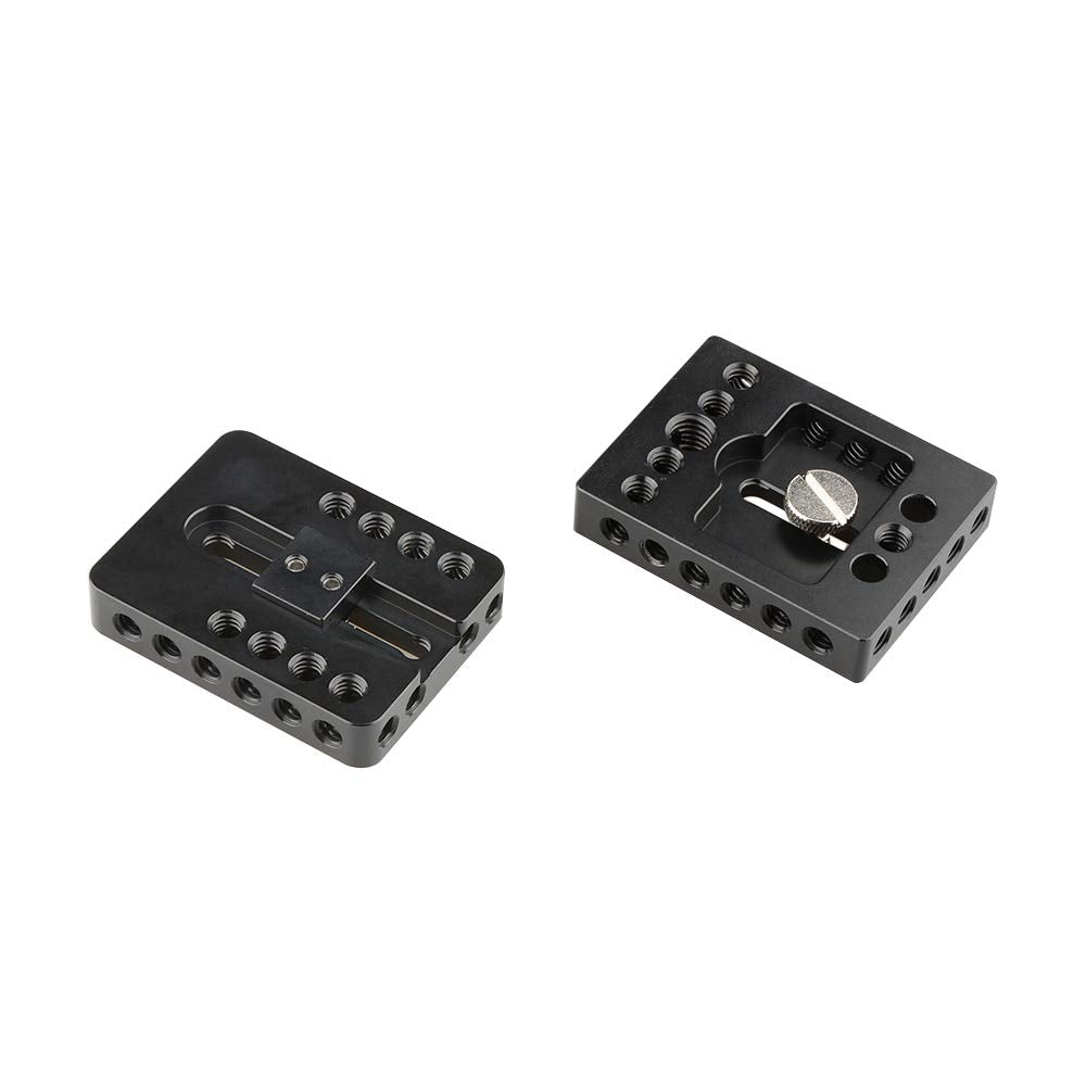 Camvate Universal Top Cheese Plate + Camera Base Plate For Diy Dslr Camera Cage Rig - 2439