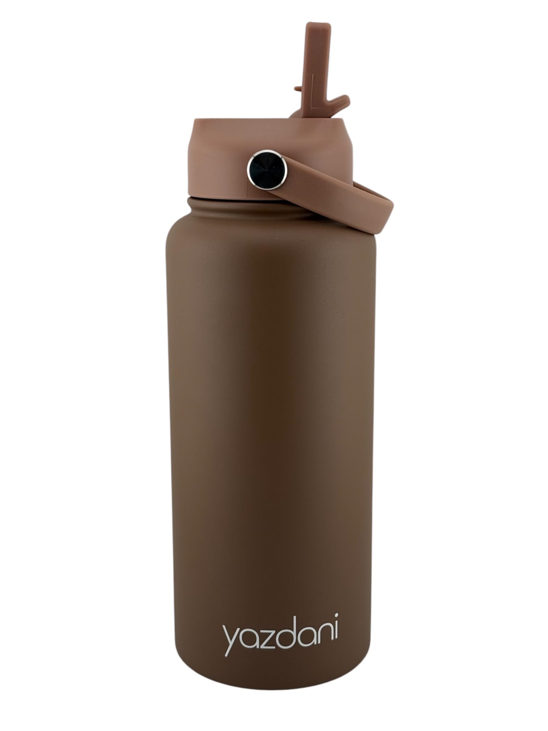 32 Oz Insulated Stainless Steel Water Bottle –-, Double Wall Vacuum Insulated