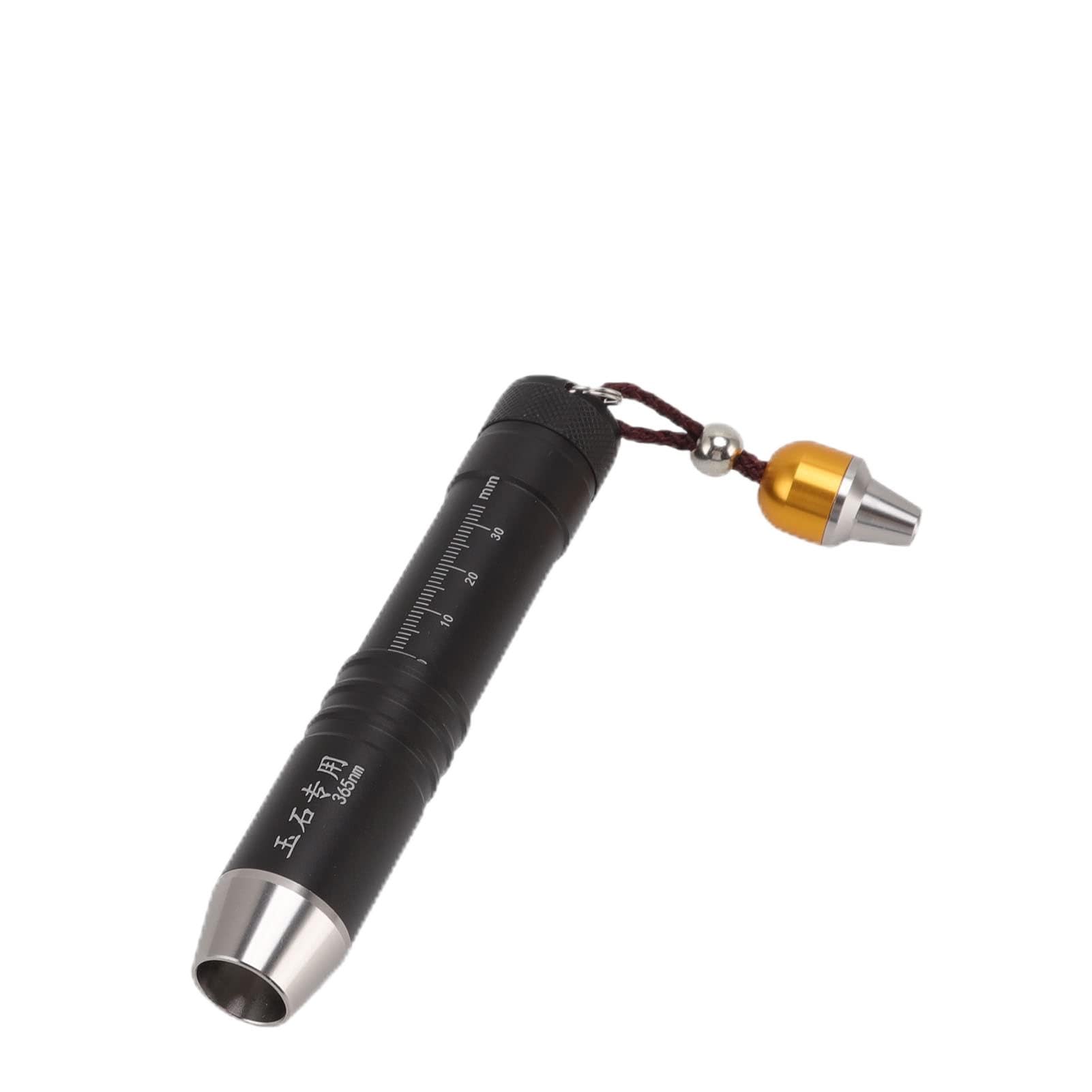 Hyuduo Identification Flashlight Small Diameter Triple Light Source Prevent Counterfeit Jade Appraisal Light For Jewelry,Multi Function Lighting Flashlight For Camping Hiking Emergency