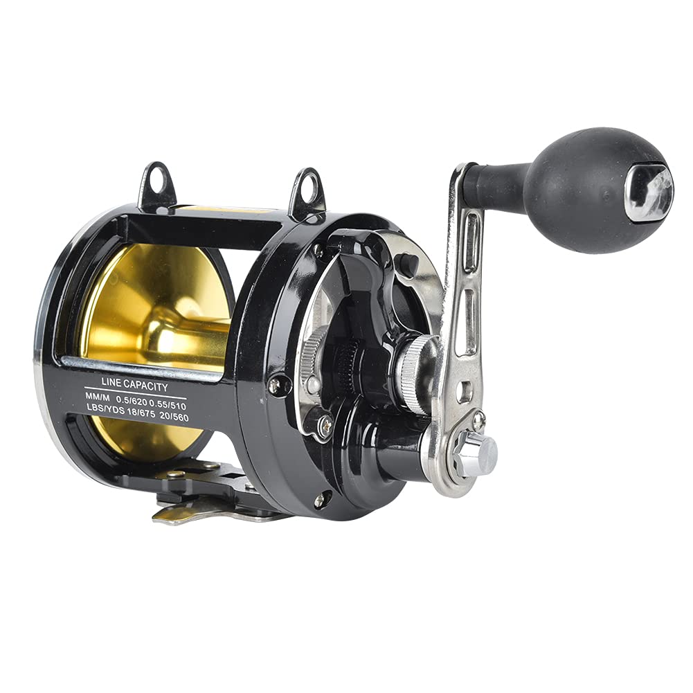 Tgoon Fishing Reel , With Full Metal Trolling Performance Tr12000 Front Brake