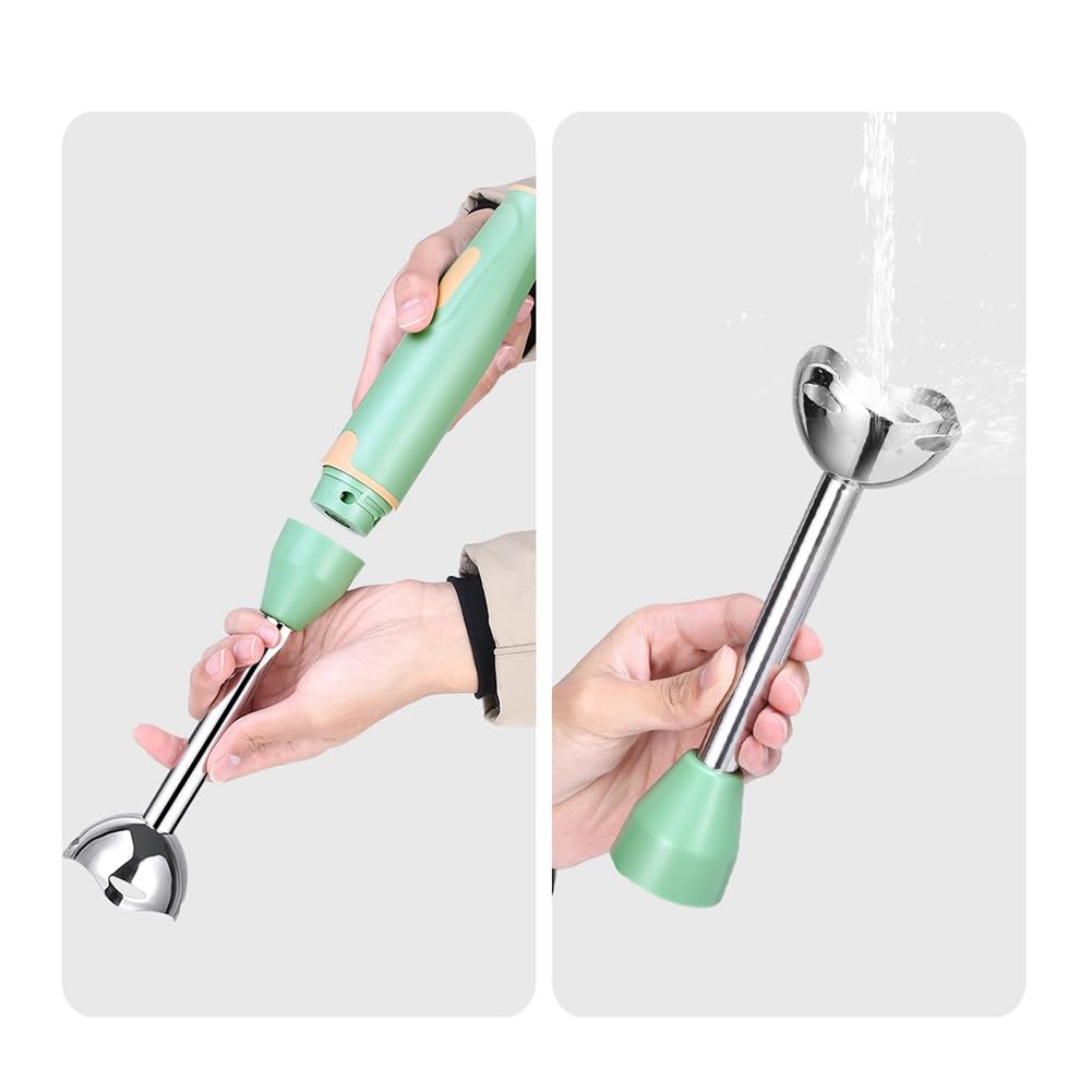 Otdoguo Immersion Hand Stick Blender Electric Food Vegetable Grinder Food Mixer Purees Smoothies Shakes Sauces Soups Sage B Us Plug