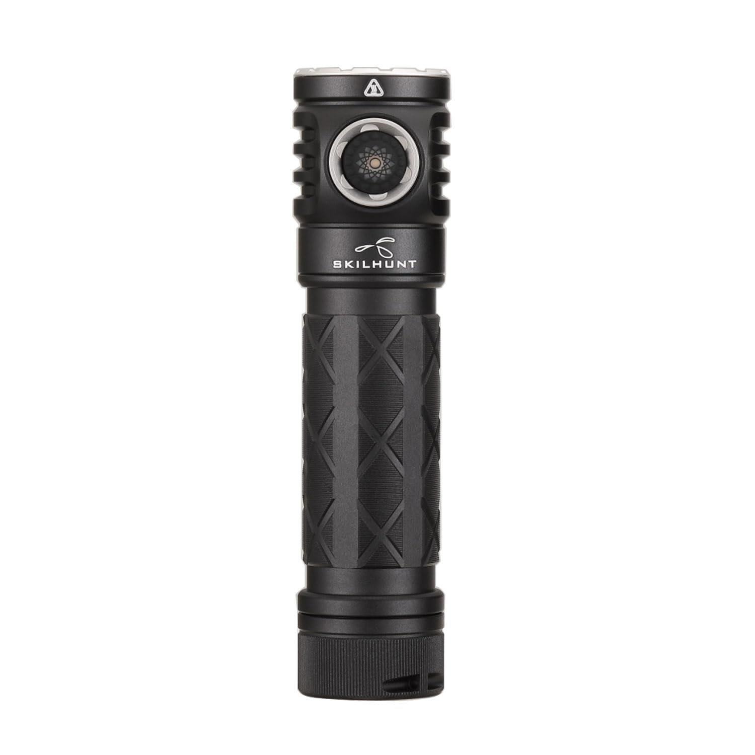 Skilhunt Ec200 Powerful Edc 2250 Lumens Usb-C Rechargeable Led Flashlight - Lightweight, Compact Mini Pocket Light Home Use Camping Hiking Running Waterproof Outdoor Sports Hands- (Cool White 6500K, Black)
