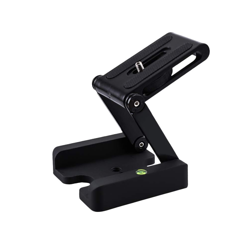 Lhiabnn Multi-Angle Z Folding Flex Tilt Head Universal Quick Release Plate Camera Desktop Stand Mount Tripod For Camera Or Phone