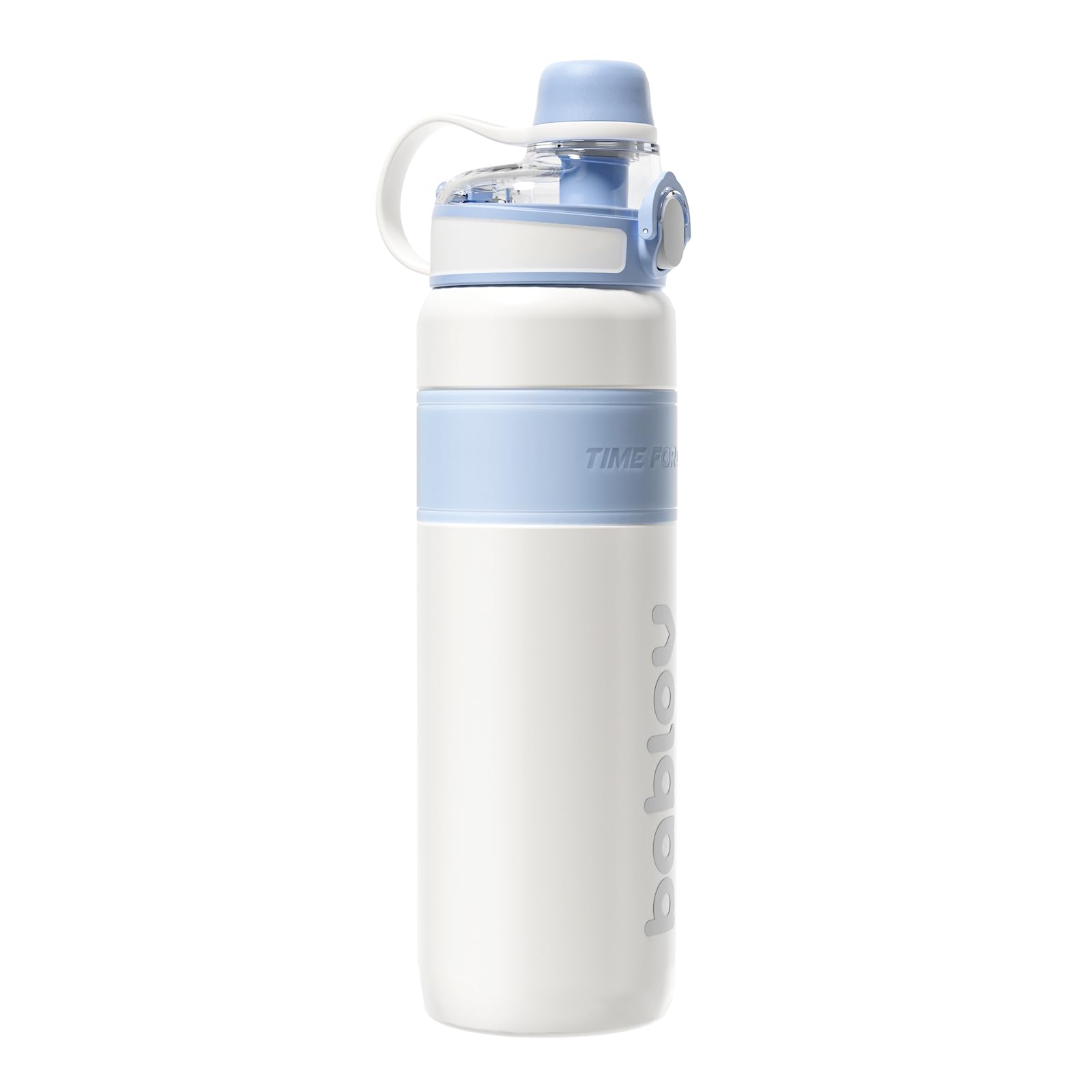 Bablov Insulated Stainless Steel Water Bottle With Straw For Sports And Travel Purple,32Oz
