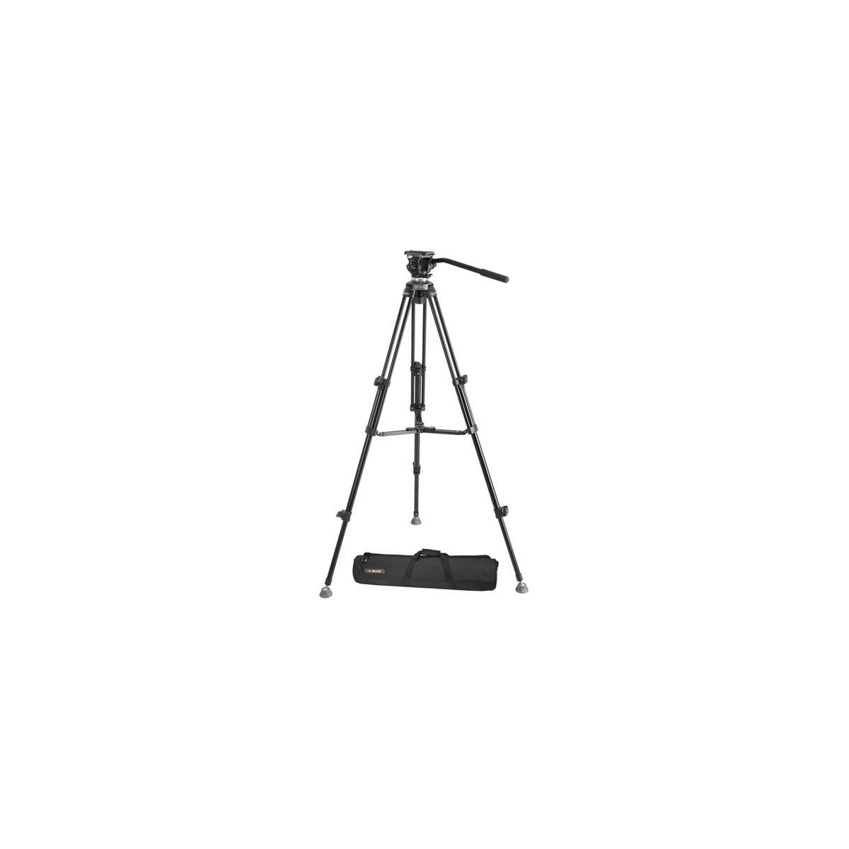 E-Image Professional Compact Tripod With Fluid Head 65Mm Bowl (E-Image) (Ek610)