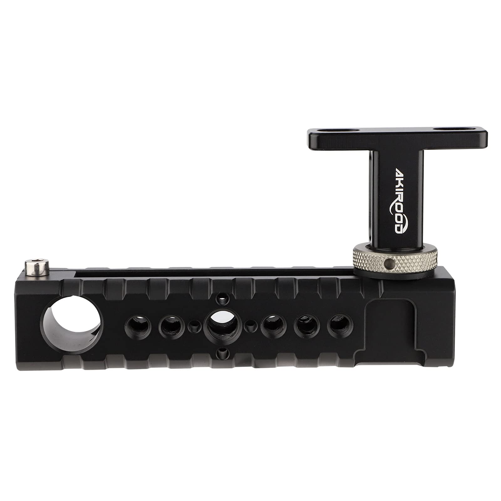 Akirood Universal Top Handle Grip,Adjustable Camera Handle,Side Handle Gripvideo Stabilizing Rig For Microphone, Led Light, Monitor, Easy Low Angle Shots
