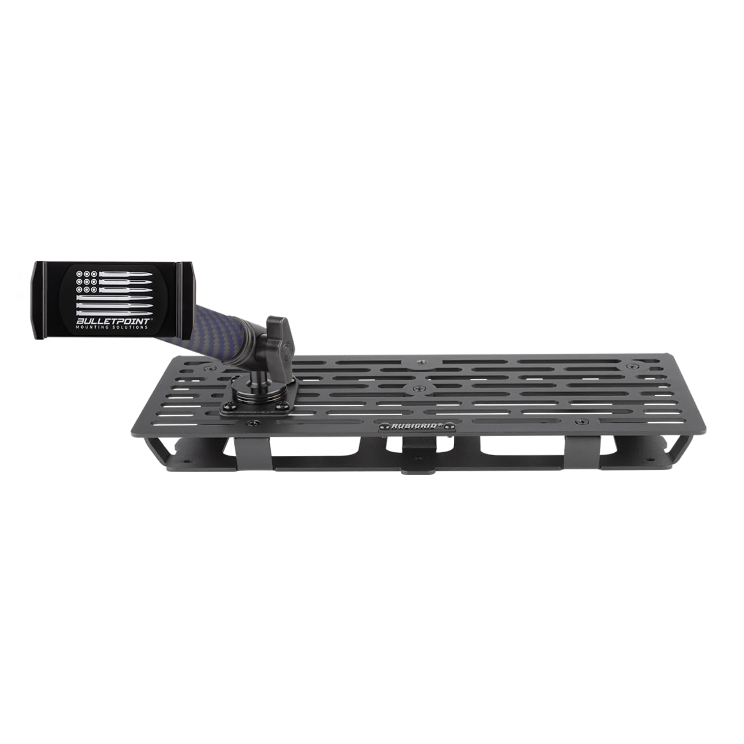 Bulletpoint Rubigrid Metal Dash Mount Phone Holder Multi-Device Mount Compatible With + Ford Super Duty