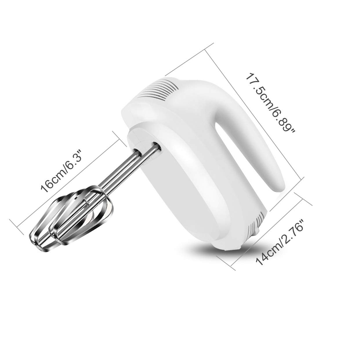 Efkerggjgtgtgjhpwelp 5 Speed Electric Handheld Mixer Whisk Egg Beater Cake Baking Home Small Automatic Cream Cake Food Blenders