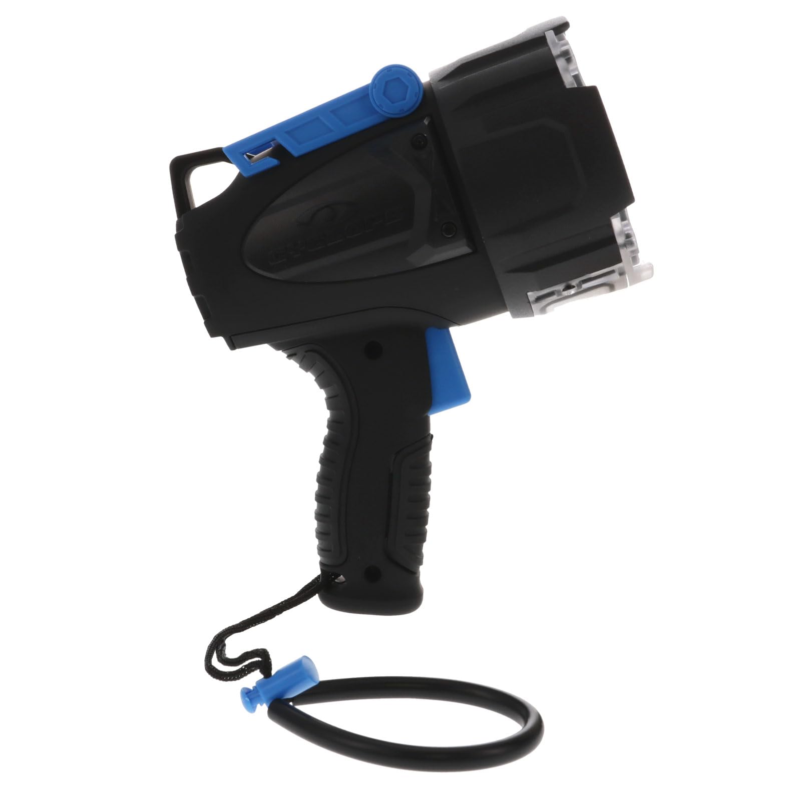 Cyclops Cymax 10000 Lumens Ipx67 Waterproof 4 Lighting Modes Rechargeable Led Handheld Spotlight  Charger & Detachable Red Lens Included