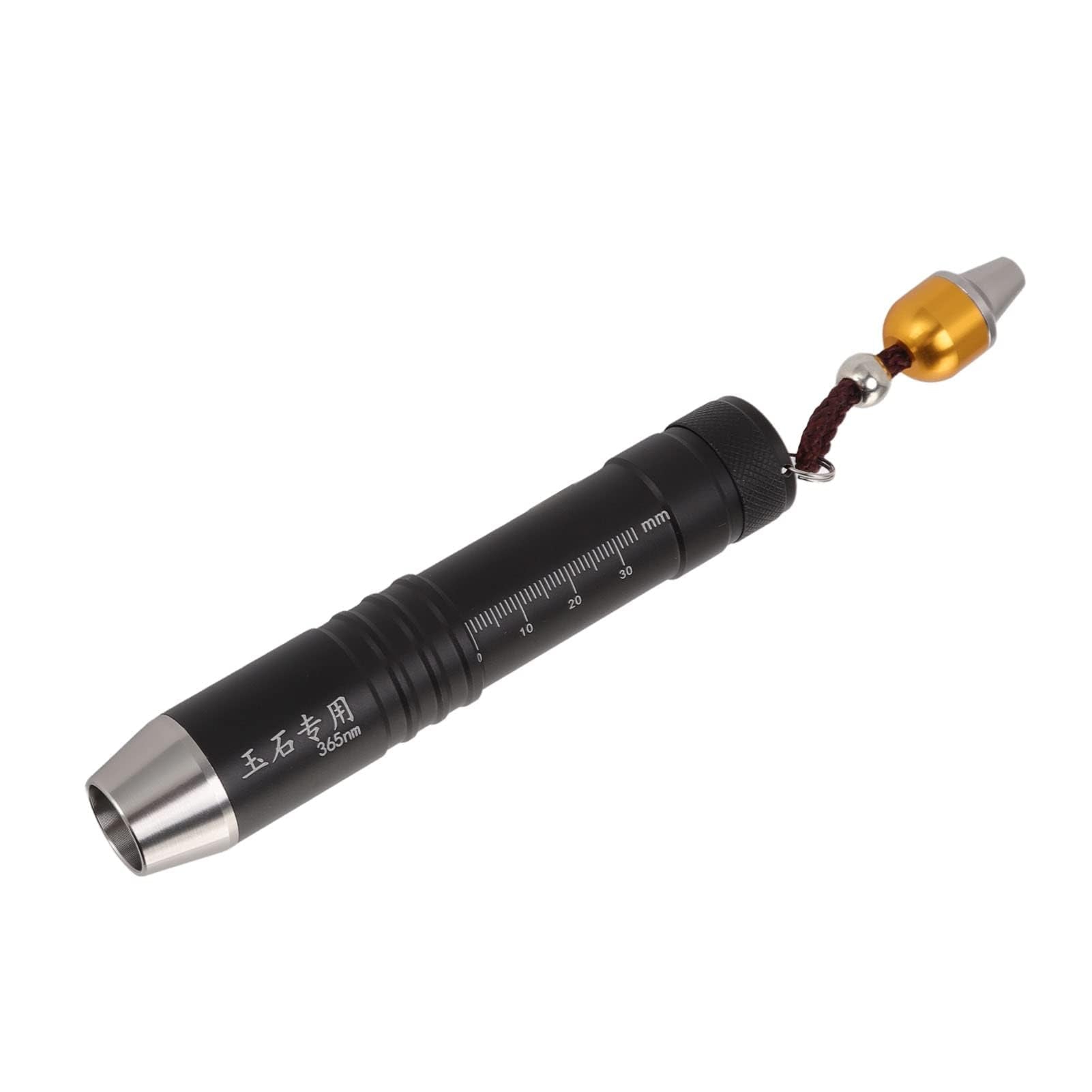 Hyuduo Identification Flashlight Small Diameter Triple Light Source Prevent Counterfeit Jade Appraisal Light For Jewelry,Multi Function Lighting Flashlight For Camping Hiking Emergency