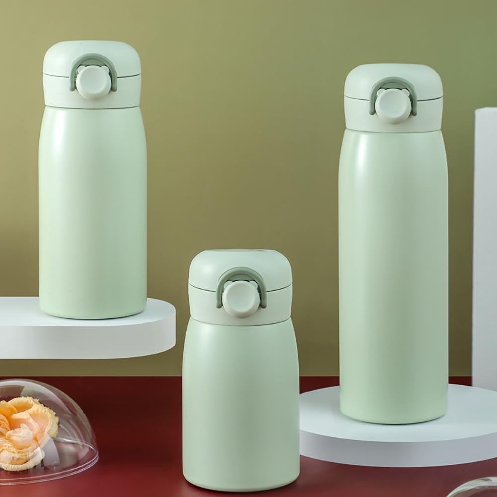 9 Oz Mini Water Bottle Small Stainless Steel Thermoses - Insulated Vacuum, Leak Proof, Keeps Drinks
