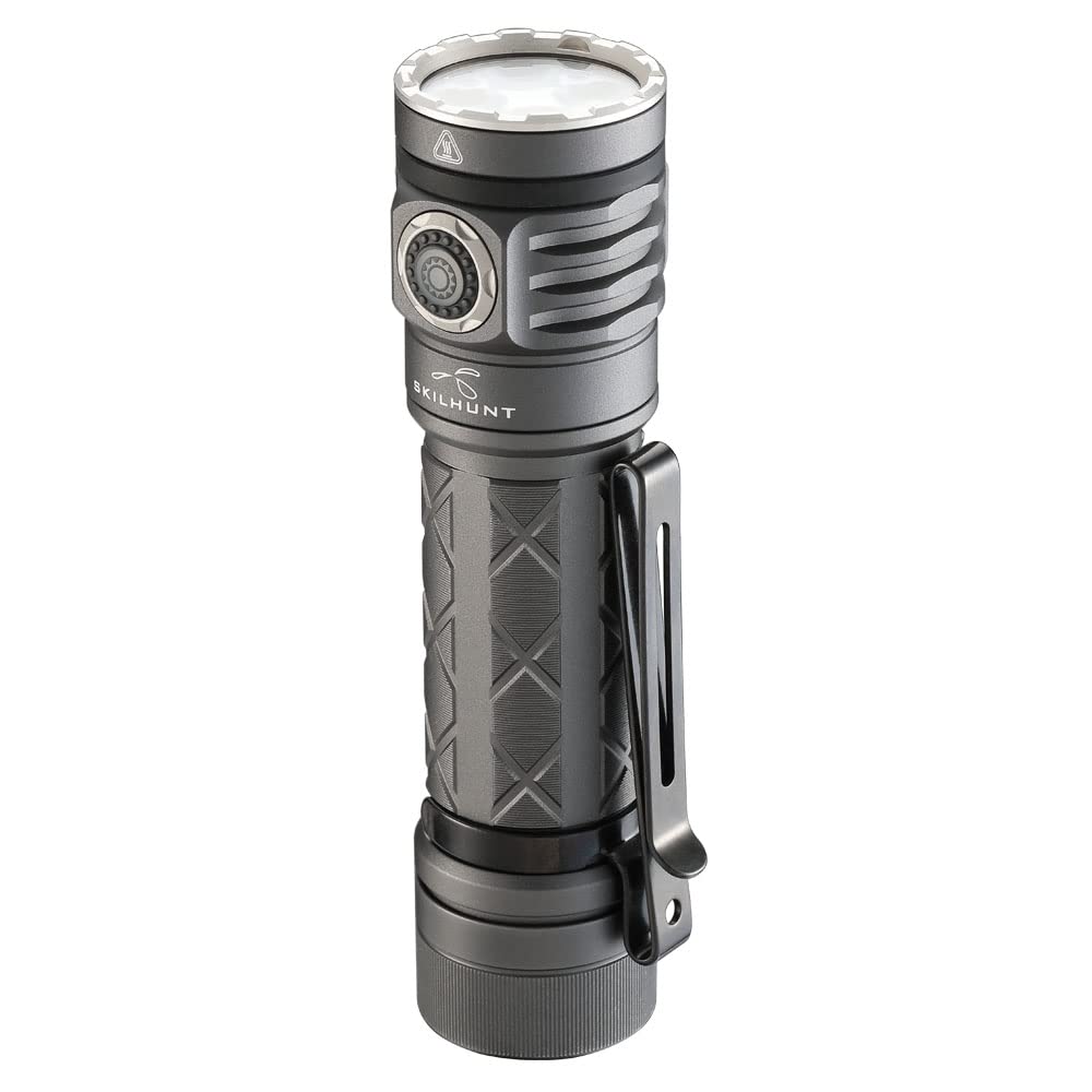 Skilhunt Ec300 2600 Lumens Red Green Blue White Light Multi-Color Floody Beam Rechargeable Led Flashlight