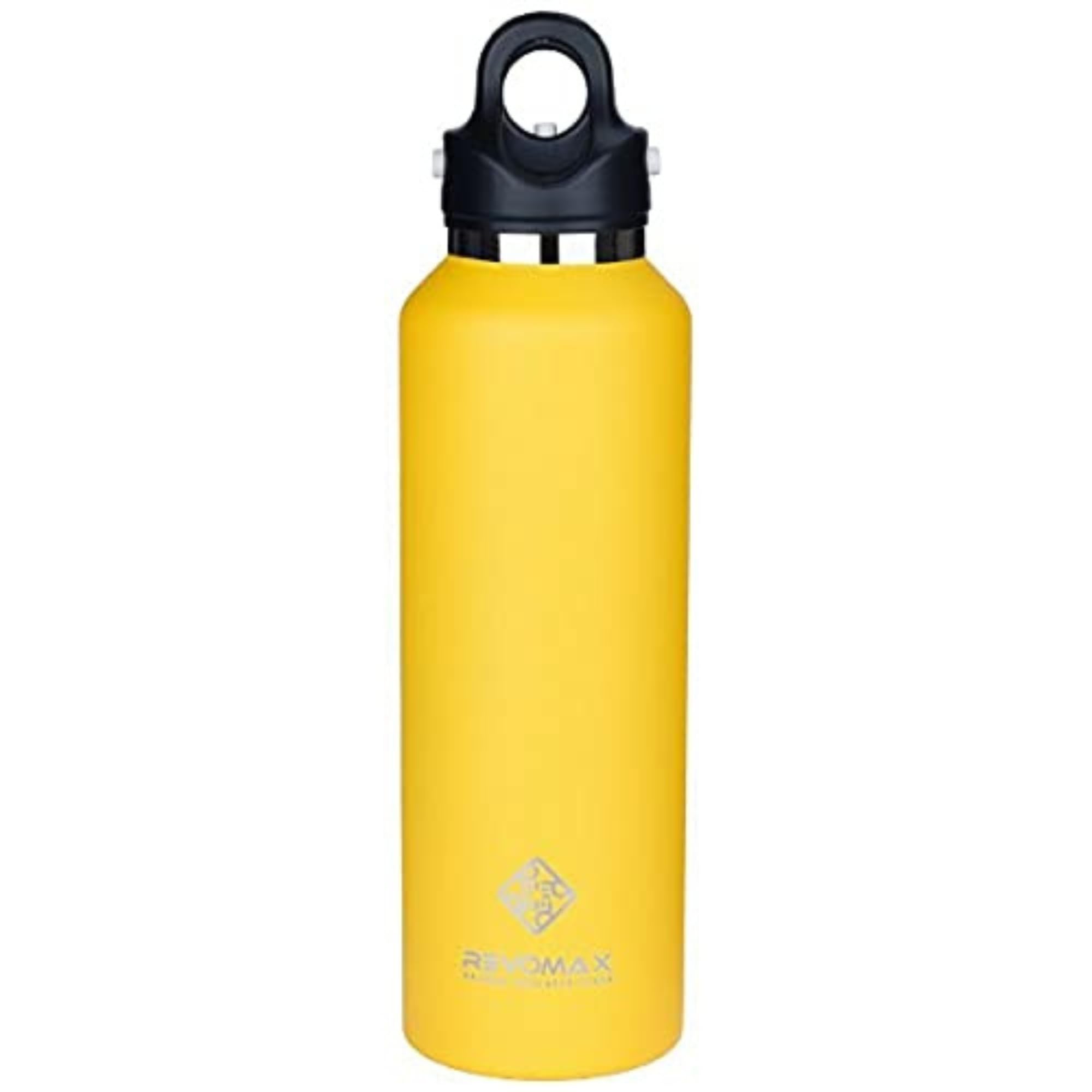Stainless Steel Vacuum Insulated Water Bottle With Twist- Lid, No-Screw Insulated Tumblers