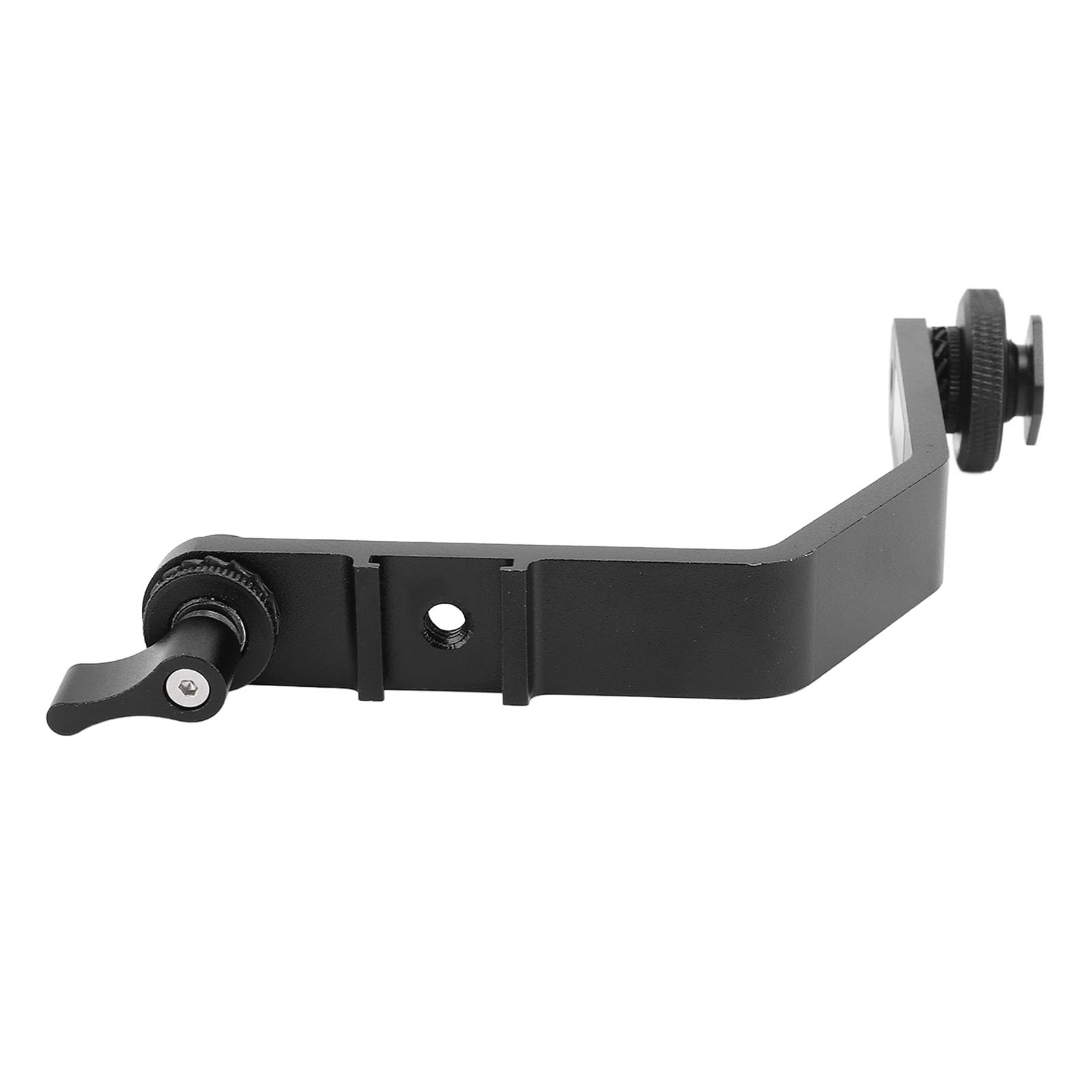 Gowenic Universal 4K Hd Multimedia Interface Camera Field Display Stabilizer Arm With 360 Degree Tilt, Led Light And Mic Expansion For F7 Fw703 Lut7S T7 7