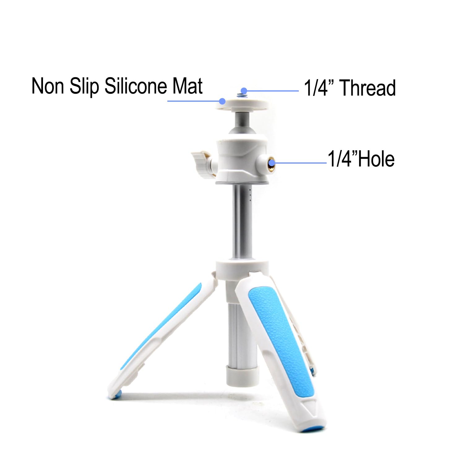 Anntery Camera Tripod Stand Kit Is A Lightweight And Portable Solution For Photographers. With 4 Levels Of Adjustment And A 360° Ball Head, You Can Easily Set Up The For Your Shots- A027.