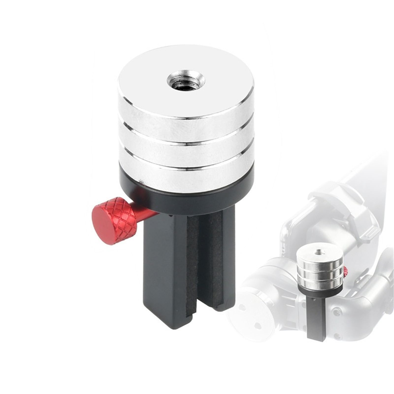 Dbeixiwei Detachable Counterweight Set Durable Photography Lovers Accessory Aluminium Alloy Handheld Stabilizer Leveling Weights