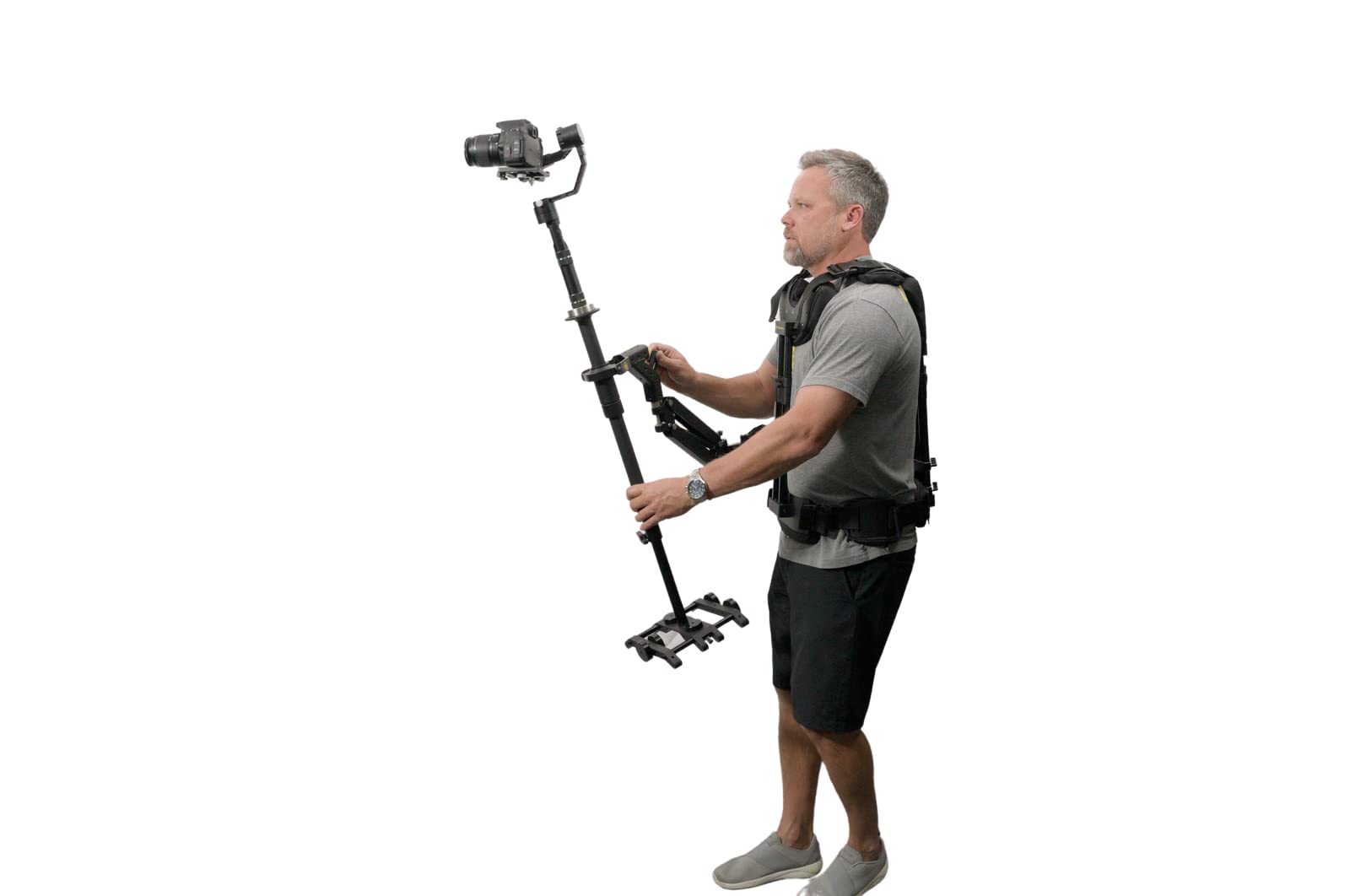 Glide Gear Steady Cam Vest And Arm 5 Axis Stabilization G2G 1000 Kit
