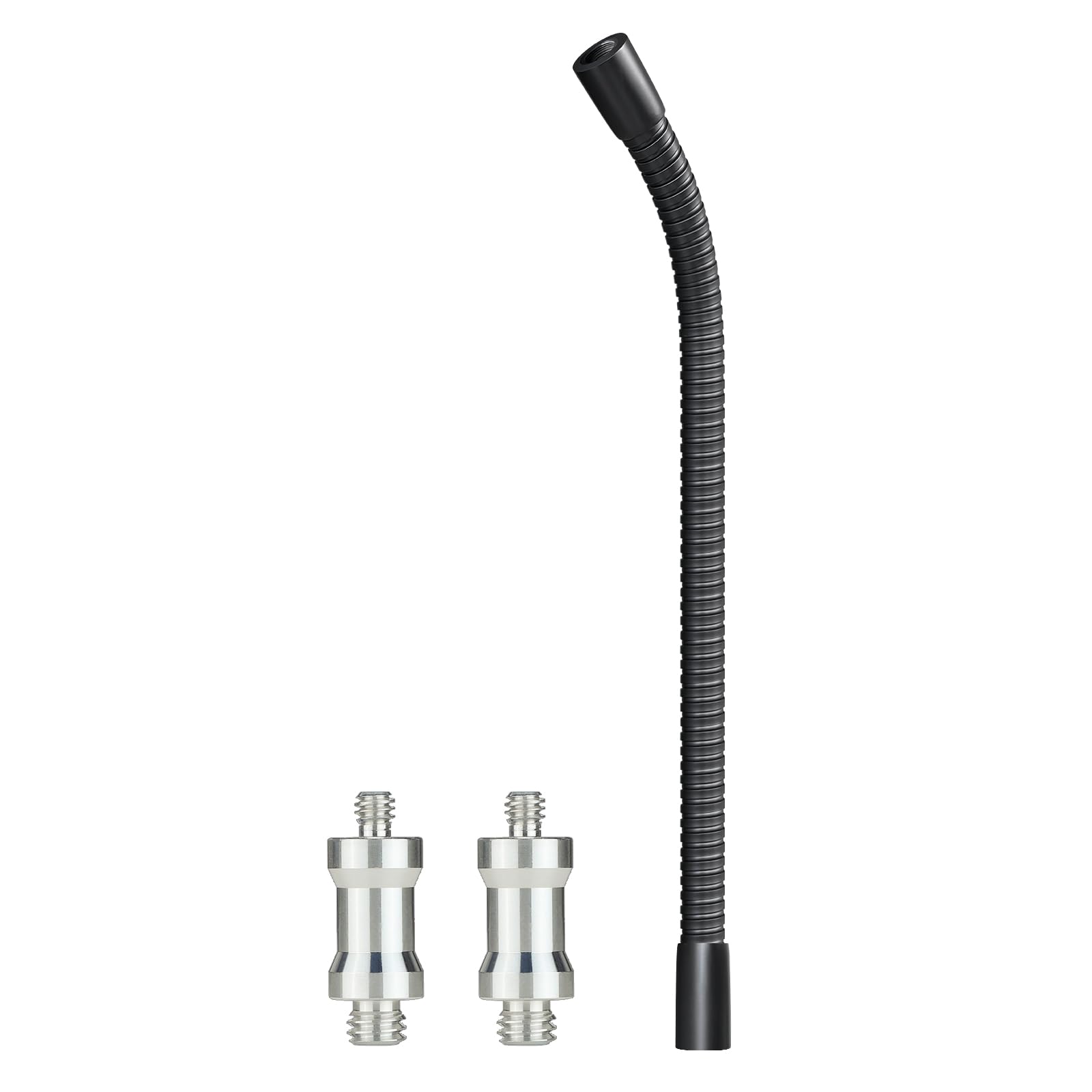 Angksorm Heavy-Duty Flexible Gooseneck Arm Extension Tubing Kit Flex Mount For Mobile Phones Cameras Mic Lighting And More Fits Most Stands Tripods Rigs Grips And Clamps (24-Inch)