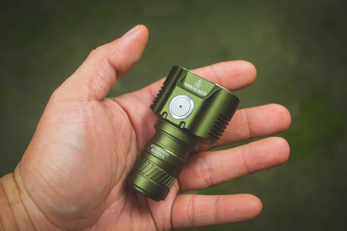 ET mini Flashlight, Magnetic Tailcap Handheld Flashlights, Type-C Rechargeable,Dual Beam Mutli Purpose,3200 Lumen EDC LED Pocket Flashlight,Cool White & Neutral White