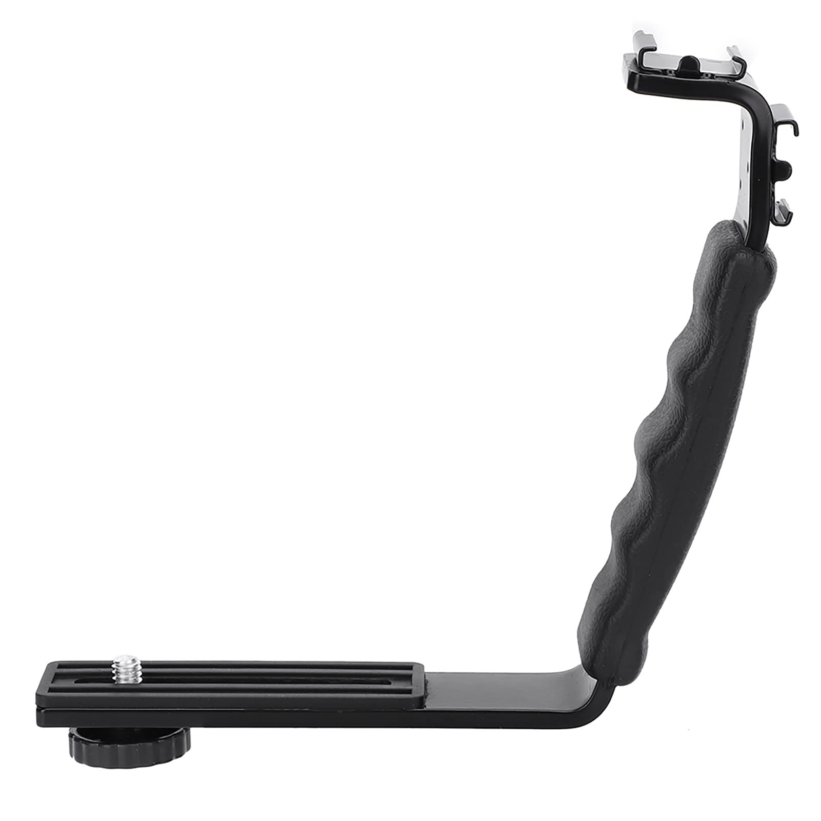 Aqxreight L Shaped Handheld Stabilizer Bracket With Cold Shoe Interface For Om 4/Osmo Mobile 2 3 Fixing Tool Allows You To Attach Accessories Such Light Or