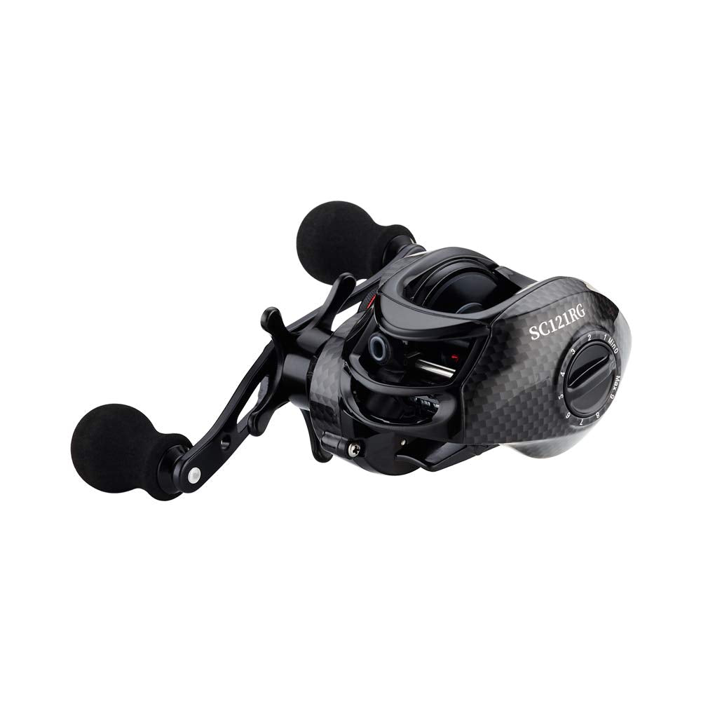 Fishdrops Baitcaster Reels, 9+1Bb, Cnc Aluminum Spool, Magnetic Brake System Bait Caster Reel High Speed Gear Ratio 7.0:1 Ultra Smooth Low Profile Baitcasting Fishing Reel
