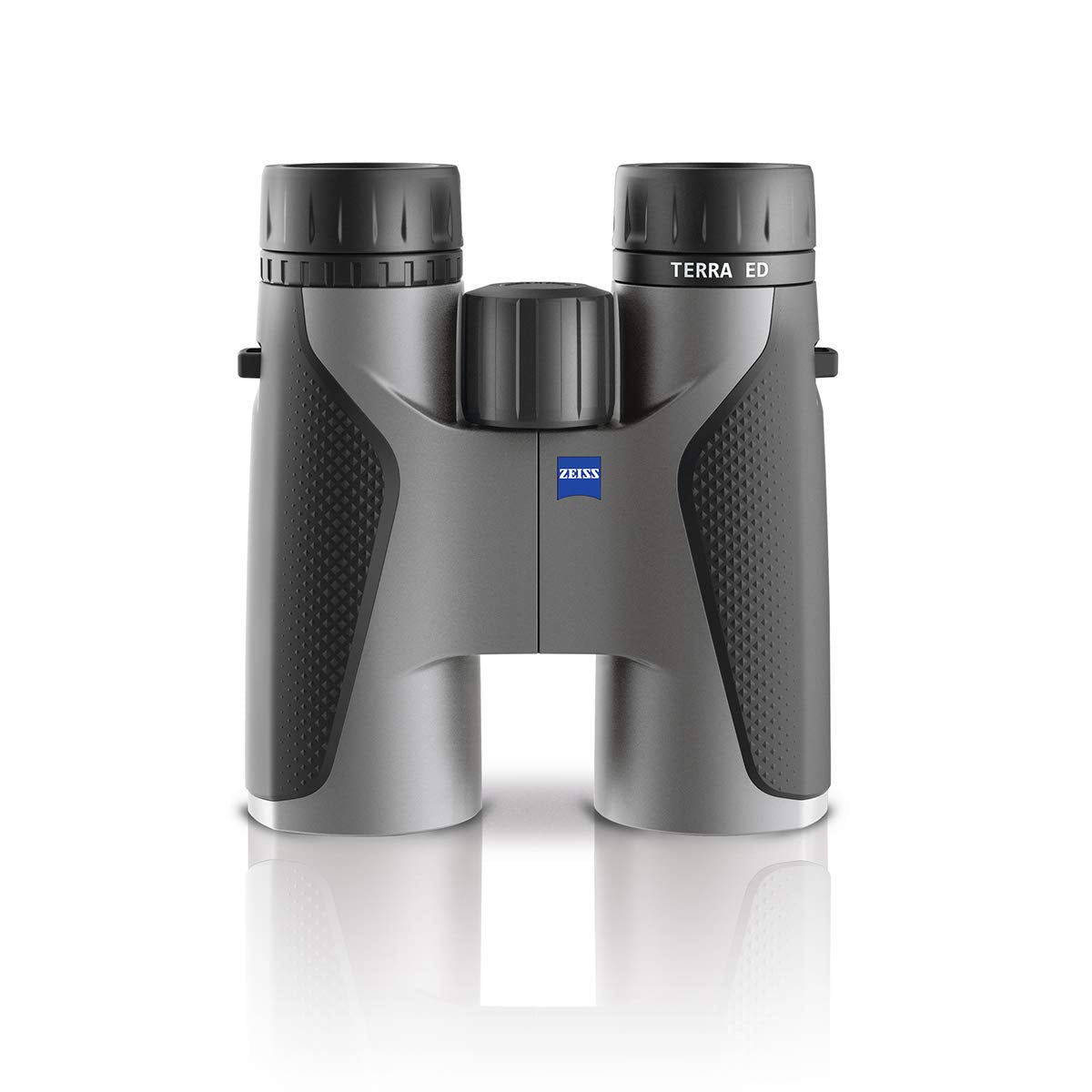 Zeiss Terra Ed Binoculars 10X32 Waterproof, And Fast Focusing With Coated Glass For Optimal Clarity In All Weather Conditions For Bird Watching, Hunting, Sightseeing, Grey