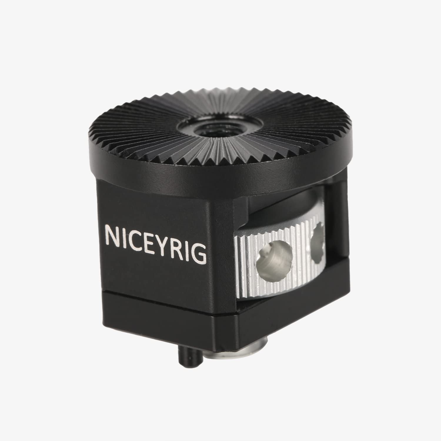 Niceyrig M6 Thread Rosette Adapter For Arri Locating Hole, Compatible With Rosette Mount Wooden Side Handle And 15Mm Rod Rail Extension Clamp - 514