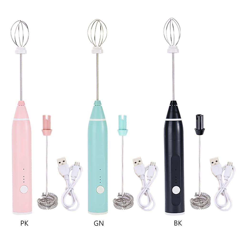 Linlijia Hand Blender 3 Speed 3 Colors Stick Blenders With Milk Frother Egg Whisk For Coffee Milk Foam Puree Baby Foods Egg Electric