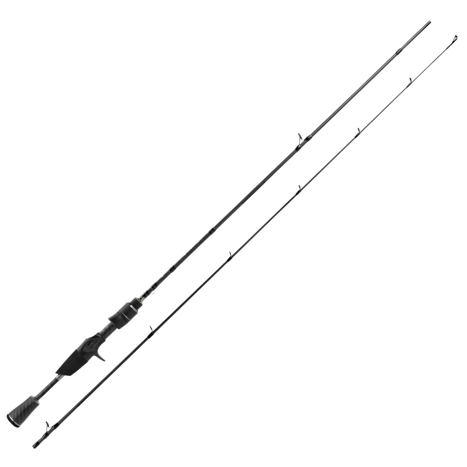 Kastking Zephyr Baitcasting Reels Bfs Fishing Reel, Drag Clicker Version,Left Hand, Kestrel Bait Finesse Casting Rod 2 Pc 5'9" Fl