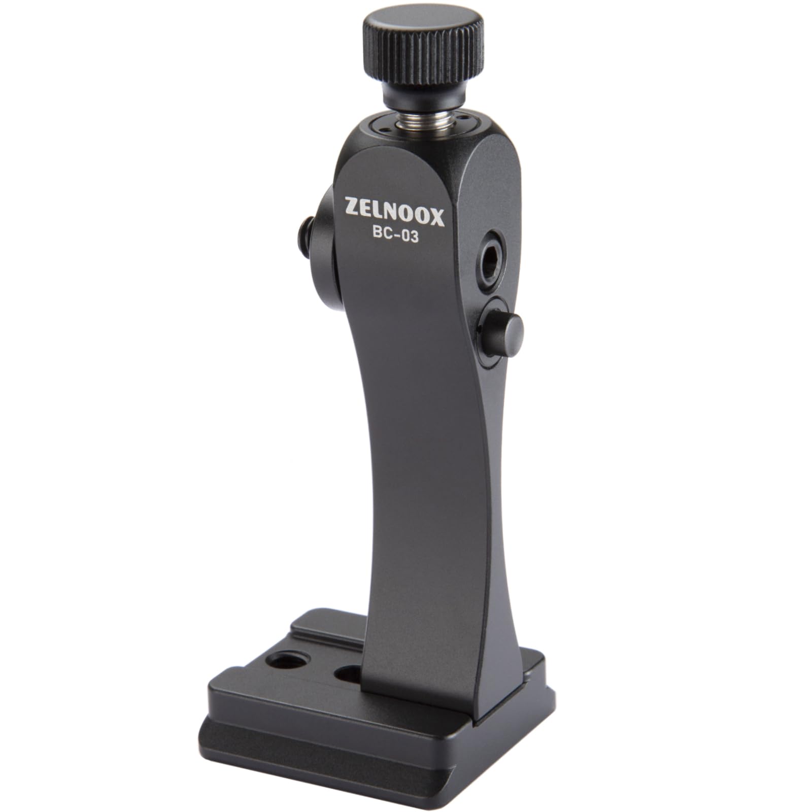 Zelnoox Binocular Tripod Adapter - Arca Rail Quick Release, Anti-Drop Design, 1/4" Threading, Compatible With 7X35 To 30X60 Binoculars, Cnc Aluminum Alloy Mount For Outdoor Activities