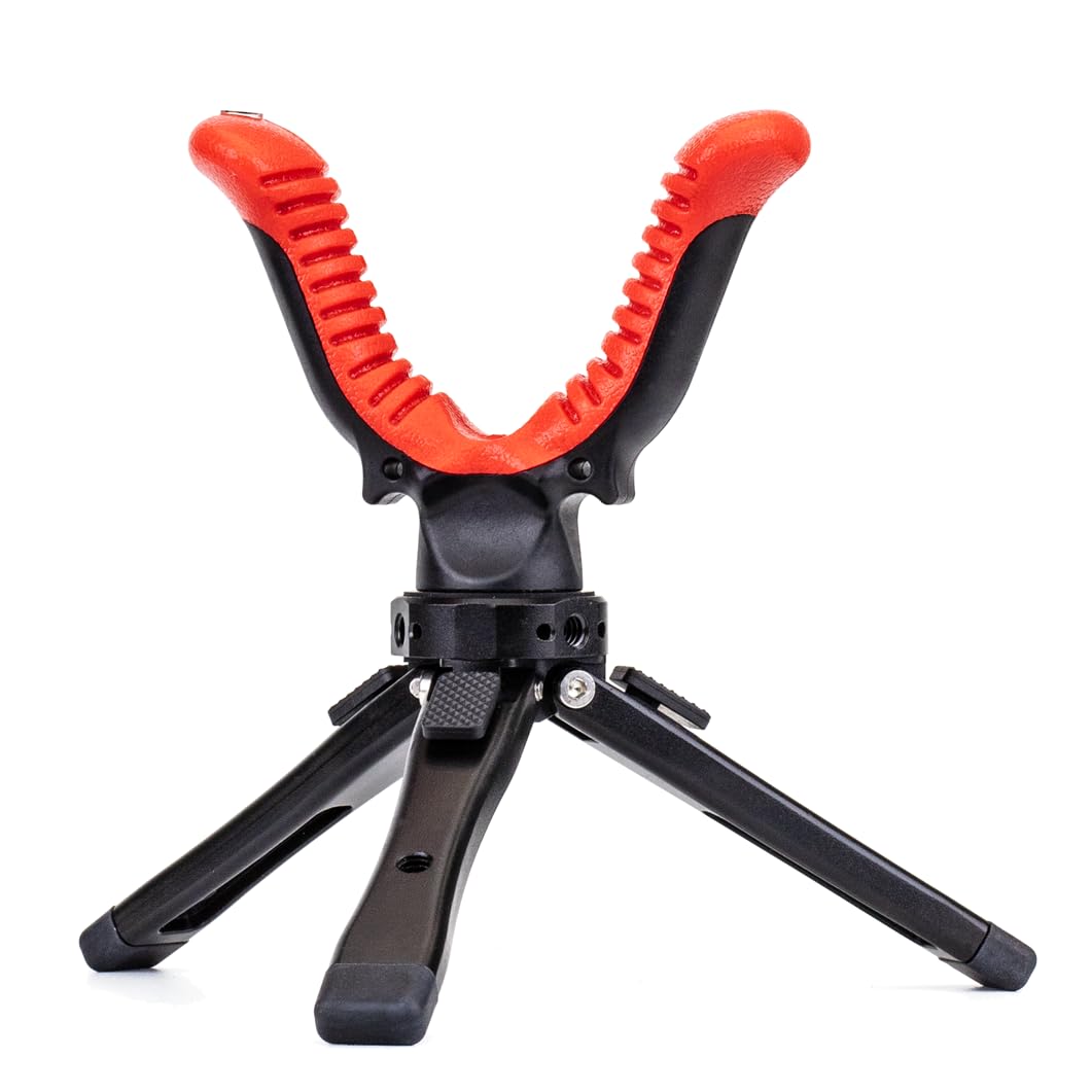 Zeadio Camera Tripod Rest, Adjustable Portable Rest Stand With 360 Degree Rotation V Yoke For All Camera